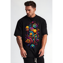 Unique and Ultra Mechanism Comfortable Urban Cotton T-shirt - Sizes S to XXL