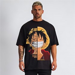 Luffy Motivation Unique and Ultra Comfortable Urban Cotton T-shirt - Sizes S to XXL