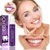 Dentifrice correcteur de couleur V34, 50 ml dentifrice correcteur de couleur pour blanchir les dents, correcteur de couleur pour