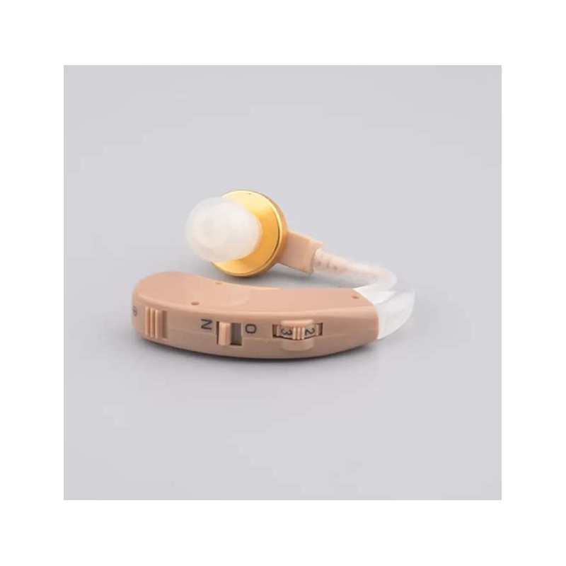 Appareil auditif N&M Store AXON F138, amplificateur d'amplification du son, appareil auditif contour d'oreille, beige