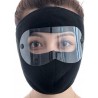 Masque d'hiver coupe-vent en peluche épaisse pour cyclisme, protection contre le froid, cadeau d'hiver chaud pour la famille,