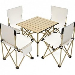 Camping Folding Table and Chairs Set