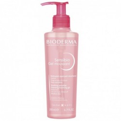 BIODERMA SENSIBIO GEL MOUSSANT NETTOYANT VISAGE 200ML