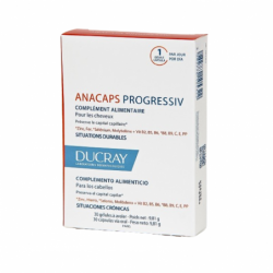 Ducray Anacaps Progressiv Complément Cheveux – 30 Gélules