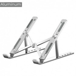 Support en aluminium pour ordinateur portable, tablette et téléphone, pliable